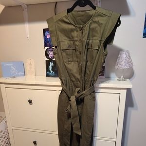 BEAUTIFUL olive green romper